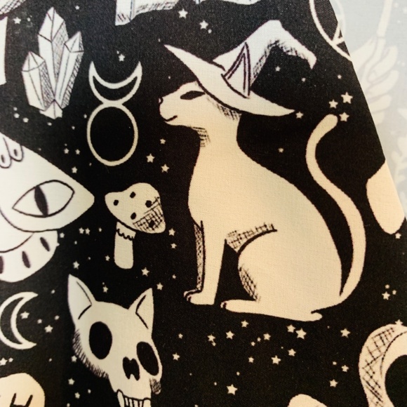 Blackmilk Witches Alter Evil V Mini Dress Size XL Whimsigoth Limited Edition - Picture 6 of 15